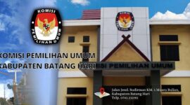 Kantor KPU Kabupaten Batanghari. FOTO : Net