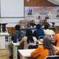 Syufrayogi Syaiful Ketua Komisi II DPRD Tanjung Jabung Barat saat menjadi Narasumber di Kuliah Umum Prodi Ilmu Politik Universitas Jambi, Kamis (2/6/22). FOTO : Ist