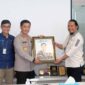 Kapolda Jambi Irjen Pol Rusdi Hartono Saat Kunjungan di Kantor Tribun Jambi, Selasa, (25/10/22). FOTO : Hms Polda