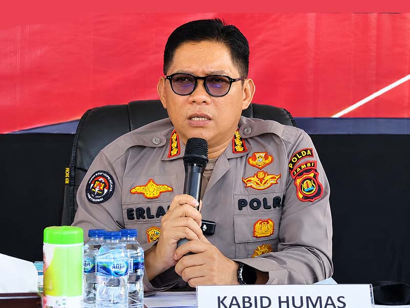 Kabid Humas Polda Jambi Kombes Pol. Erlan Munaji. (Foto: Dok. Humas Polda Jambi)
