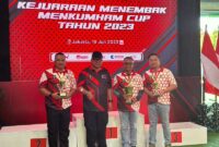 Kalapas Kuala Tungkal Raih Juara II Turnamen Menembak Semarak HDKD ke 78. FOTO : HUmas/Dhea