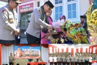Kapolda Jambi Irjen Pol. Krisno H. Siregar melaksanakan kunjungan kerja ke Polres Batanghari pada Sabtu pagi (10/5). FOTO : VIrYZHA