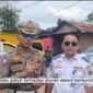 Kasubdit Kamsel Ditlantas Polda Jambi Kompol Agung dan Pejabat Dishub Provinsi Jambi. FOTO : Ist