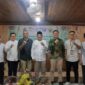 Bupati H. Anwar Sadatr Usai Membuka Acara Fasilitasi Penyusunan Perkada Tentang Perhutanan Sosial Kegiatan Forest Programme II Provinsi Jambi di Hotel Ar-Riyadh Kualatungkal, Rabu (15/11/23). FOTO : DOKPIM