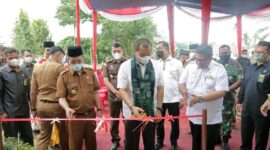 Plt. Kajati Jambi Dr. Bambang Gunawan Meresmikan Balai Rehabilitasi Napza Adhyaksa Kejari Merangin, Selasa (2/8/22). FOTO : Istimewa