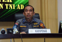 Kepala Dinas Penerangan Aangkatan Ddarat, Brigjen TNI Nefra Firdaus