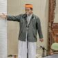 Ketua IKADI Mimika H. Abdul Karim, S.Ag Saat Sambutan Acara Safari Ramadan dengan Warga LDII di Masjid Ainil Yaqin Naungan, Jum,at (31/3/23) malam. FOTO : Ist