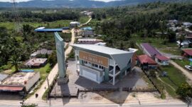 Kisah Pembangunan Masjid Al-Ikhlas yang Kini Malah Jadi Ikon Religius di Konawe Selatan. FOTO : IST