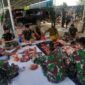 FOTO : Pelaksanaan Penyembelihan Hewan Qurban di Kodim 0419/Tanjab, Jum’at (31/07/20).
