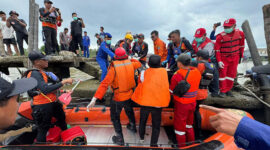 Korban Kedua Sandi (27) yang Hilang di Sungai Pengabuan Ditemukan Meninggal Dunia. FOTO : SAR JAMBI