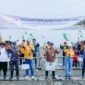 Kolaborasi nyata PT Link Net Tbk bersama warga, komunitas lokal, dan relawan dalam menyukseskan "Program New Home-Pass, New Tree" di Wisata Mangrove Pancer Karangantu, Serang, Banten (23/7/2026) . (Foto: Dok. Linknet)