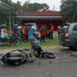 Tabrakan, Pengendara Vixion dan Honda Scoopy Sama-Sama Meninggal. FOTO : Ist/Edt