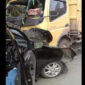 Daihatsu Sigra Terlibat Laka Maut di Jalan lintas Muara Tembesi - Sarolangun, Desa Simpang Jelutih Kec. Bathin XXIV, Batanghari, Minggu (16/1/22). FOTO : Ist.
