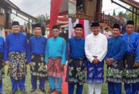 Bupati dan Wabup Bungo Menghadiri Pelantikan 10 pengurus LAM Jambi Kecamatan se Kabupaten Bungo. [FOTO : Kolase bacabe/juliansyah]