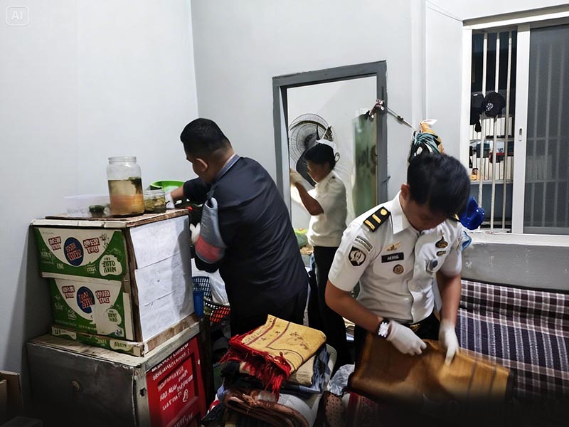 Lapas Kuala Tungkal Fokus pada Kebersihan dan Keamanan Menyambut Bulan Suci Ramadhan. FOTO : LT