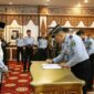 Kalapas Kuala Tungkal Tandatangani PKS dengan OPD Pemkab Tanjab Jabung Barat. FOTO : Hms