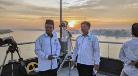 DPW LDII Jambi Turut Serta dalam Pemantauan Hilal Penentuan 1 Dzulhijjah 1444 H. FOTO : Humas
