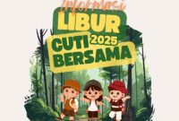 27 Hari Libur Nasional dan Cuti Bersama 2025. FOTO : LINTASTUNGKAL