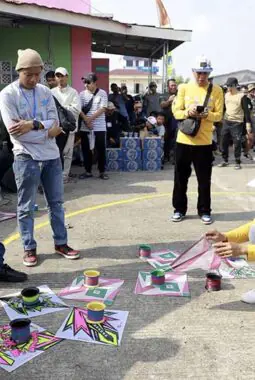 130 Peserta Meriahkan Lomba Saukan Layangan HUT RI dan Kabupaten di Kuala Tungkal