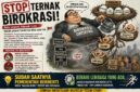 STOP TERNAK BIROKRASI!
Satu urusan, banyak tuan. Itulah potret birokrasi kita saat ini. (FOTO : Dok. Istimewa/Lintastungkal)