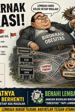 Negeri Seribu Badan: Mengapa Pemerintah Gemar Duplikasi Lembaga Saat Rakyat Butuh Aksi Nyata?