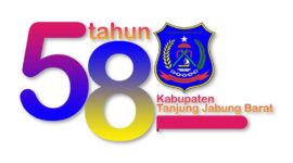 Logo HUT Kabupaten Tanjab Barat ke 58 Tahun 2023. : DOk PIM