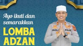 Lomba Adzan Cilik Hari Bhayangkara Ke-77 Polres Tanjabbar. GAMBAR : HMs