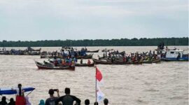 Dok. Balap Pompog di Kuala Tungkal, Tanjab Barat.