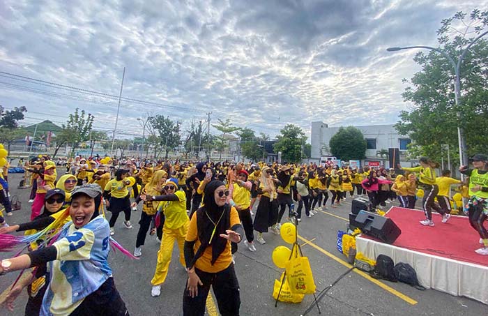 Maxim Ajak Warga Jambi Hidup Lebih Sehat Lewat Zumba Akbar Perdana Akhir Pekan Ini. (FOTO : Dok. Maxim Jambi)