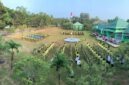 eluruh civitas akademika MAN Insan Cendekia Jambi saat melaksanakan upacara bendera di lapangan utama madrasah. Kedisiplinan dan semangat nasionalisme senantiasa ditanamkan dalam setiap kegiatan untuk membentuk generasi unggul yang berkarakter islami. (FOTO : Dok. MAN IC JAMBI)