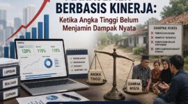Manajemen Berbasis Kinerja: Ketika Angka Tinggi Belum Menjamin Dampak Nyata. (FOTO : Dok. LINTASTUNGKAL)