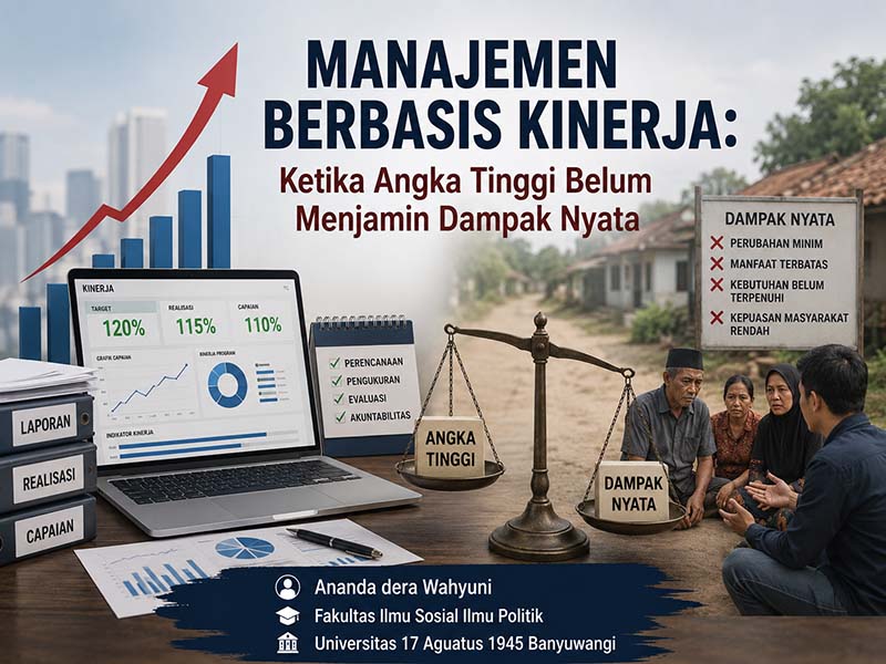 Manajemen Berbasis Kinerja: Ketika Angka Tinggi Belum Menjamin Dampak Nyata. (FOTO : Dok. LINTASTUNGKAL)