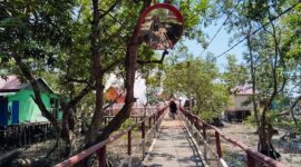 Wisata Mangrove Pangkal Babu, sebuah destinasi ekowisata yang terletak di Desa Tungkal I, Kecamatan Tungkal Ilir, Kabupaten Tanjung Jabung Barat, Jambi. (FOTO : Dok. Istimewa/LT)