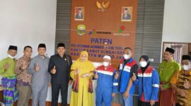 DOK. Bupati Masnah Resmikan Gedung Pelayanan Administrasi Terpadu Kantor Camat Sungai Gelam