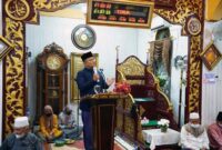 Wawako Jambi Maulana Jadi Penceramah Isra' Mi'raj di Tanjung Sari. FOTO : Sahabat Maulana