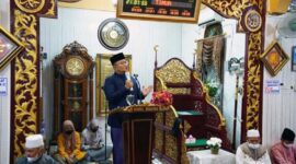 Wawako Jambi Maulana Jadi Penceramah Isra' Mi'raj di Tanjung Sari. FOTO : Sahabat Maulana