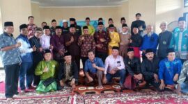 Wakil Wali Kota Jambi Dr. dr. Maulana hadiri Halal Bihalal Keluarga Besar Ikatan Raden Melayu Jambi (IRMJ) di gedung halaman tugu juang, Kota Jambi, Sabtu (4/6/22). FOTO : Noval