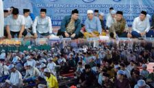 DOK. Peringati Maulid Nabi Muhammad 1445 H Disertai Festival Pelayanan Publik yang Diselenggarakan Pemkab Tanjab Barat di di Alun - Alun Kota Kuala Tungkal, Selasa malam (26/9/23). FOTO : DOKPIM