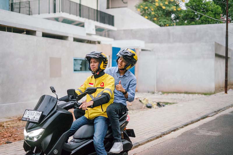 Maxim Luncurkan Layanan Transportasi Online di Kota Siulak Mukai Kabupaten Kerinci. FOTO : HMS