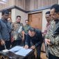 Kasus Pembakaran Pompong di Desa Gedong Karya Berakhir Damain Lewat Mediasi. FOTo : Alam/LT