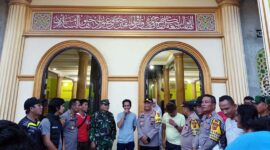 Kapolres Sarolangun, AKBP Imam Rachman Usai Memimpin Mediasi Perselisihan Antar Warga di Kec. Sarolangun. FOTO : Hms