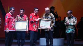 Kegiatan Syukuran HBP Ke-59, Menkumham: Pemasyarakatan Berkomitmen Jawab Berbagai Tantangan. FOTO : Humas