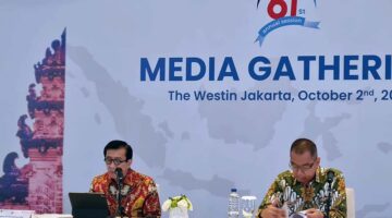 Menteri Hukum dan Hak Asasi Manusia Republik Indonesia, Yasonna H. Laoly pada Acara Breakfast Meeting yang digelar di Jakarta (2/10/23). FOTO : Biro Humas