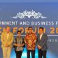 Menkumham Yasonna H. Laoly pada Government and Business Forum (GABF) di Hyatt Regency Sanur, Bali, Kamis (10/08/2023). FOTO : BIRO HUMAS