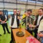 Tim Dirreskrimsus Polda Jambi Saat Melakukan Pengecekan Volume MinyakKita Kemasan Botol Maupun Pouch di Pabrik  PT KTN Muaro Jambi. FOTO : HMS