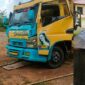 Truk dan Tangki Besi Diduga Berisi BBM Diamankan Polisi Polsek Merlung. [FOTO : Humas Res TJB]