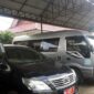 Beberapa Kendaraan Dinas di Setda Kabupaten Tanjung Jabung Barat, Jambi. FOTO : Lintastungkal