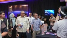 Wamenaker Afriansyah Noor saat menghadiri dan membuka Job Fair Kota Magelang 2026, Selasa (28/7). (FOTO : Dok. Biro Humas Kemnaker)