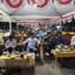 Ketua DPC Partai Demokrat Jamal Darmawan Sie menghadiri pembukaan MTQ ke-X Tingkat Kelurahan Bram Itam Kiri, Sabtu (20/5/23) Malam. FOTO : Ist