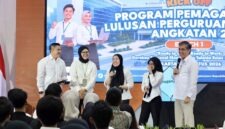 Kementerian Ketenagakerjaan Republik Indonesia (Kemnaker) secara resmi memulai pelaksanaan Kick Off & Orientasi Program Pemagangan Lulusan Perguruan Tinggi Angkatan II Batch 1 Tahun 2026. (FOTO : Dok. Biro Humas Kemnaker)